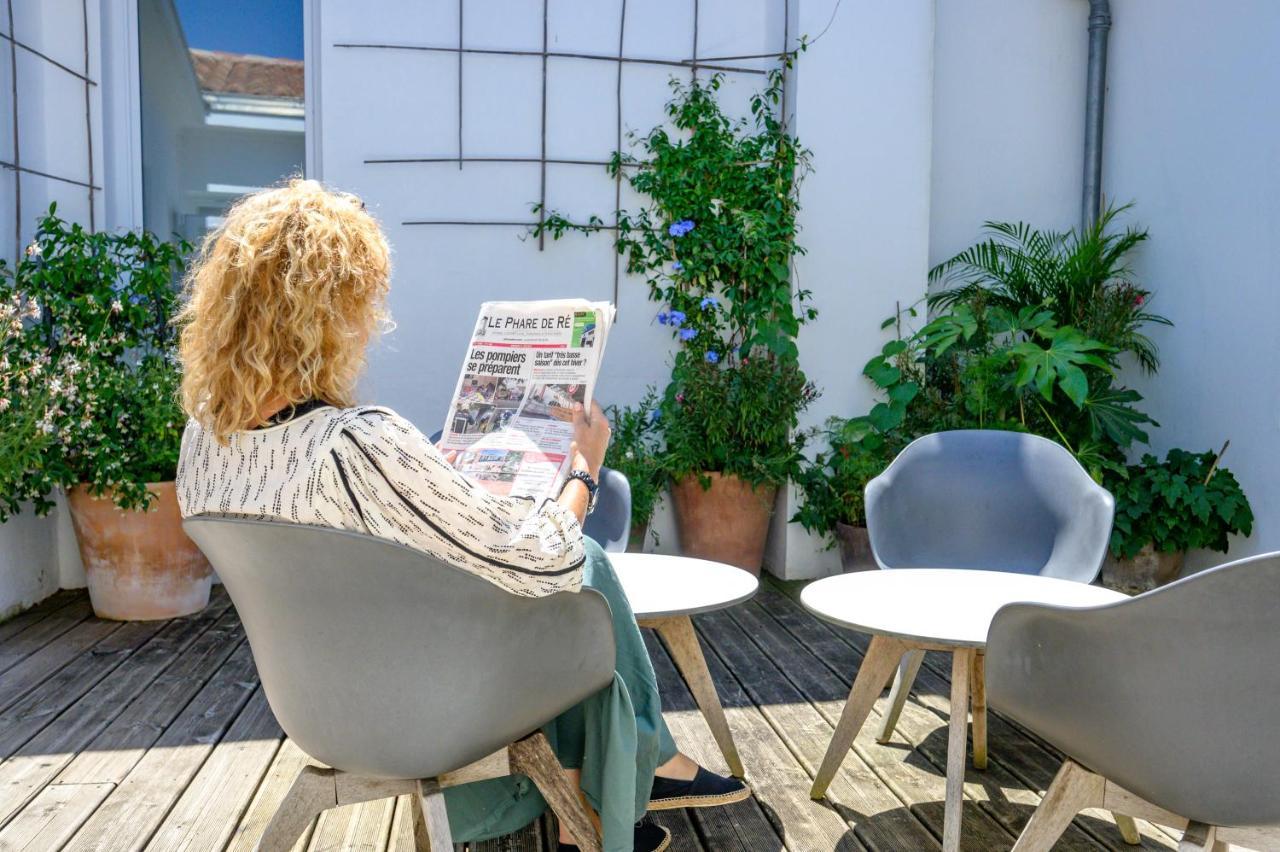 Hotel Le Clocher Ars-en-Ré Eksteriør bilde
